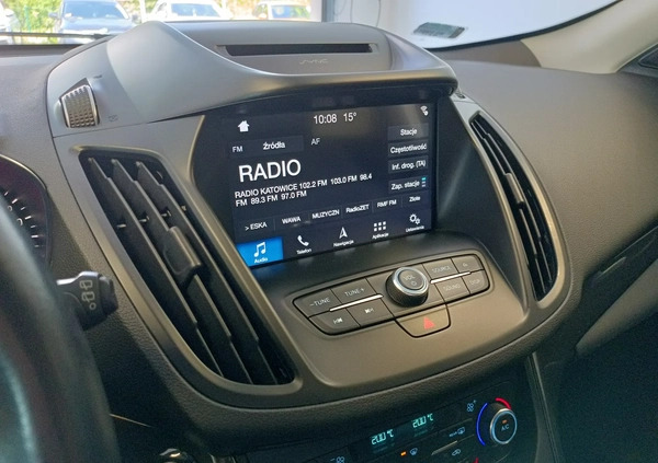 Ford Kuga cena 81900 przebieg: 126908, rok produkcji 2019 z Świdnica małe 562